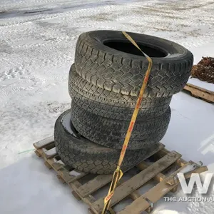 (4) MISC. TRUCK TIRES