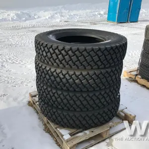 (4) LONGMARCH 11R24.5 DRIVE TIRES