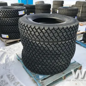 (4) LONGMARCH 11R24.5 DRIVE TIRES