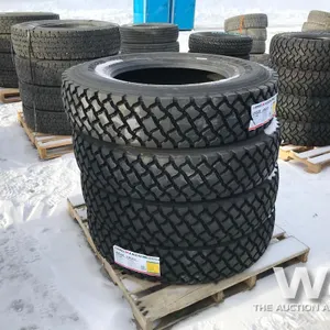 (4) LONGMARCH 11R24.5 DRIVE TIRES
