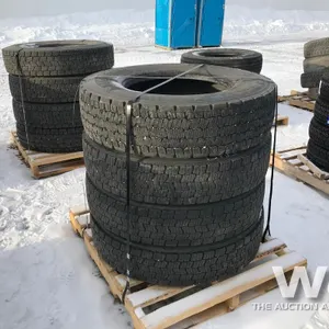 (4) MICHELIN XDN2 11R22.5 DRIVE TIRES