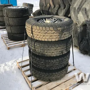 (4) YOKOHAMA 265/70R17 TIRES & RIMS