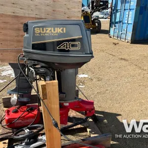 SUZUKI DT40 40 HP BOAT MOTOR