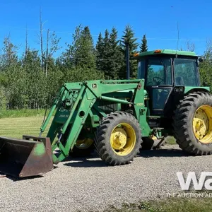 1986 JOHN DEERE 2950 MFWD TRACTOR