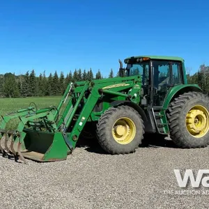 2003 JOHN DEERE 7520 MFWD TRACTOR
