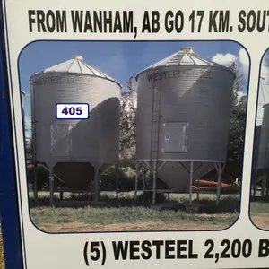WESTEEL 2,200 BUS. HOPPER BIN