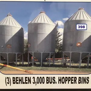 BEHLEN 3,000 BUS. HOPPER BIN