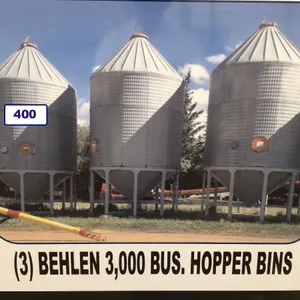 BEHLEN 3,000 BUS. HOPPER BIN