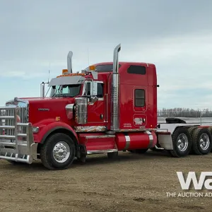 2015 Kenworth W900 Tri Drive Sleeper Truck Tractor