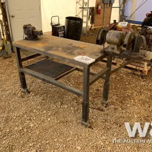 WELDING TABLE, GRINDER