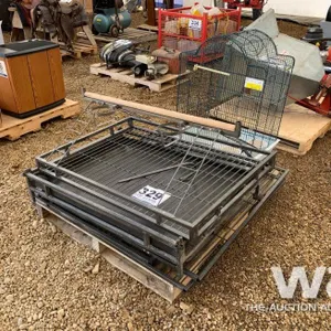 (2) BIRD CAGES
