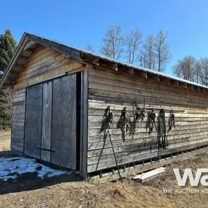 16 X 24 FT. BROWN STORAGE BUILDING