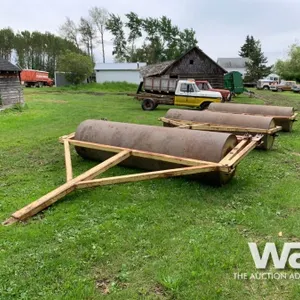 (3) SECTIONS OF 10 FT. LAND ROLLERS