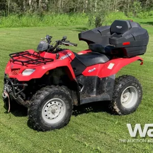 2009 SUZUKI KING 400FS QUAD ATV