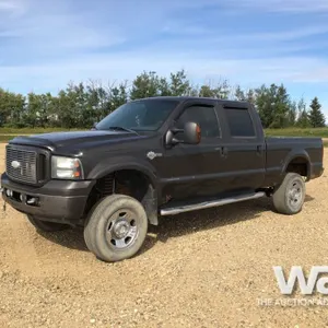 2007 FORD F350 CREW CAB PICKUP