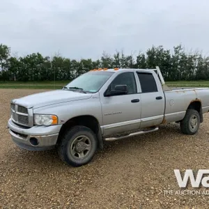 2005 DODGE LARAMIE RAM 3500 CREW CAB PICKUP
