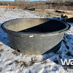 POLY ROUND WATER TROUGH
