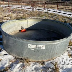 GALVANIZED ROUND WATER TROUGH