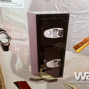 2 TIER SAFE C/W: ELECTRIC PASSCODE