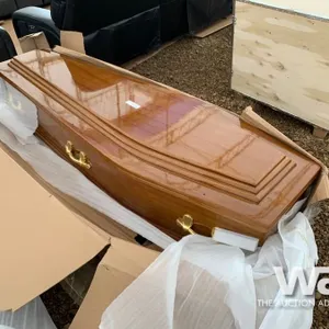 LIGHT BROWN CASKET