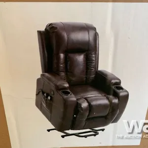 BLACK POWER LIFT RECLINER & MASSAGE CHAIR