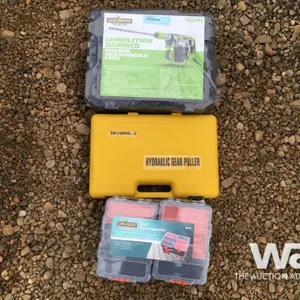 GEAR PULLER, ORGANIZER, DEMOLITION HAMMER