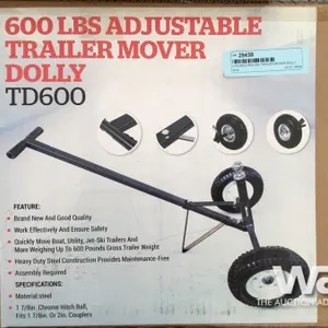 (UNUSED) 600 LBS TRAILER MOVER DOLLY