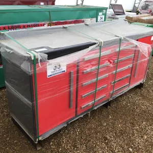 RED 7' WORK BENCH