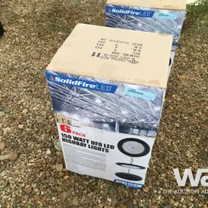 6 PACK 150 WATT UFO LED HIGHBAY LIGHTS