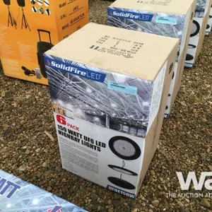 6 PACK 150 WATT UFO LED HIGHBAY LIGHTS
