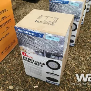 6 PACK 150 WATT UFO LED HIGHBAY LIGHTS
