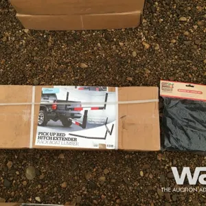 BED EXTENDER HITCH & CARGO NET