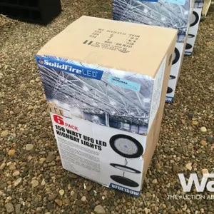 6 PACK 150 WATT UFO LED HIGHBAY LIGHTS
