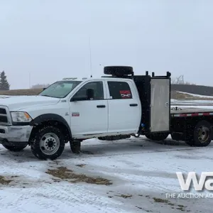 2012 DODGE 3500HD SLT FLATBED TRUCK