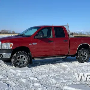 2008 DODGE RAM 2500 HD CREW CAB PICKUP