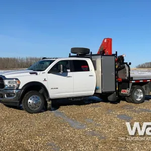 2019 DODGE RAM 5500HD SLT CREW CAB BOOM TRUCK