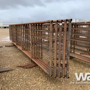 (5) FREESTANDING 6 X 24 FT. LIVESTOCK PANELS