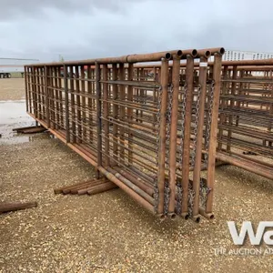 (5) FREESTANDING 6 X 24 FT. LIVESTOCK PANELS