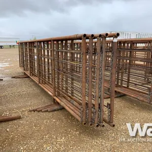 (5) FREESTANDING 6 X 24 FT. LIVESTOCK PANELS
