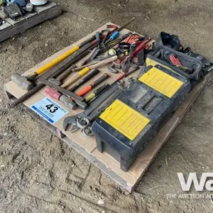 HAMMERS, CRESCENT WRENCH, SQUARE, SCREW DRIVERS