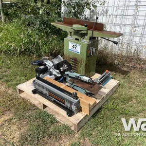 DELTA 15" SCROLL SAW, SHOP MASTER CUT OFF SAW