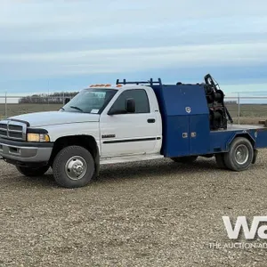 2002 DODGE RAM 3500 SLT DUALLY SERVICE TRUCK