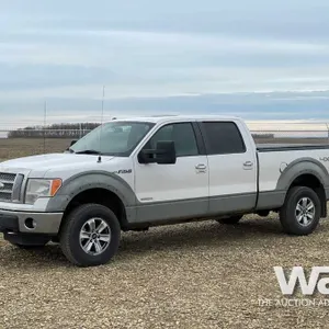 2011 FORD F150 LARIAT CREW CAB PICKUP