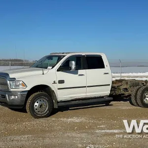 2013 DODGE RAM 3500 LONGHORN CREW CAB & CHASSIS