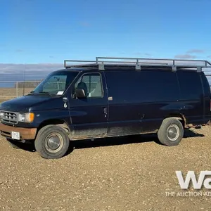 2001 FORD E350 CARGO VAN
