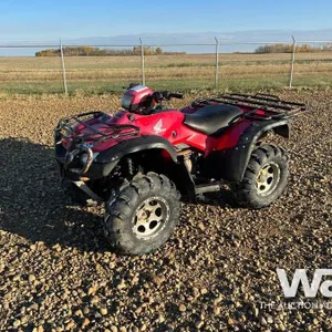2011 HONDA TRX500FM ATV