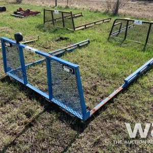 BLUE PICKUP HEADACHE RACK