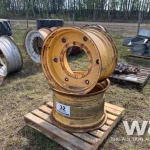 (2) 30" TRACTOR TIRE RIMS