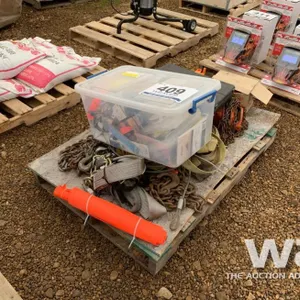 CHAINS, STRAPS,  FISHING TACKLE