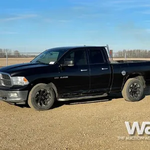 2010 DODGE RAM 1500 QUAD CREWCAB PICKUP